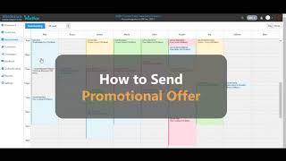 How to Send Promotional  offer with Waffor Miosalon?