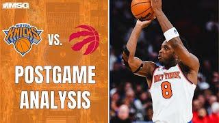 KAT & OG Score 31 Points Each In Knicks Win Over Raptors | New York Knicks