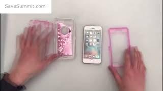 How To Assemble Liquid Glitter Protective iPhone Case