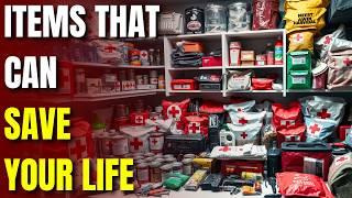 15 Must-Have Items The Red Cross Urges You to Stockpile Right Away!