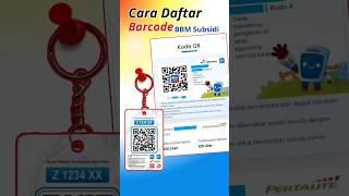 Cara Daftar BBM Subsidi MyPertamina Terbaru 2024 | Cara Dapat Barcode Subsidi BBM