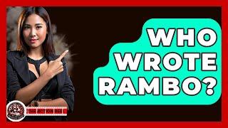 Who Wrote Rambo? - The Action Reel