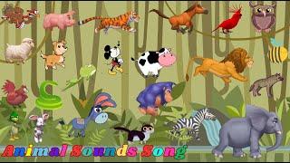 Animal Sounds Song | English Nursery Rhyme | Kids TV