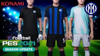 COMO FAZER O UNIFORME DA INTER DE MILÃO 2022/2023 NO PES 2021 I XBOX (ATUALIZADO)