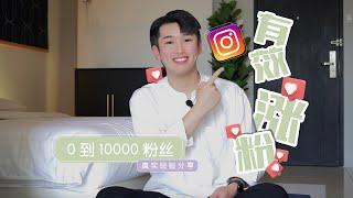 普通人如何在Instagram快速涨粉10000｜Instagram涨粉技巧2022(实测有效!)