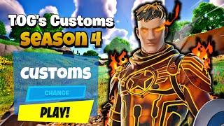 REAL FORTNITE SEASON 4 CUSTOMS LIVE | FASHION SHOWS | BOAR RUSH | HIDE AND SEEK