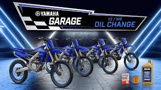 Yamaha DIY: Oil Change (for Yamaha YZ250F, YZ250FX, YZ450F, YZ450FX, WR250F or WR450F)