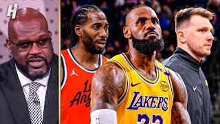 SHAQ & TNT Crew react to Lakers vs Clippers Highlights | Postgame Show