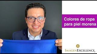 Colores de ropa para piel morena (hombres y mujeres)