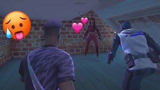 Fortnite Roleplay SUS GIRLFRIEND Traps Me… (SHE TRIED TO HUG ME?!) (A Fortnite Short Film)