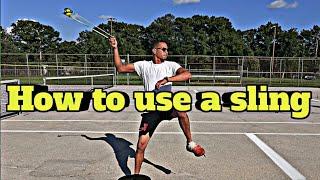 How to use a sling Simplified and 100 throws