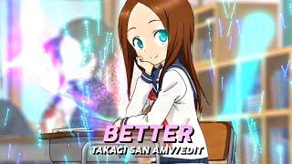 I Like Me Better - Teasing Master Takagi San [EDIT/AMV] | Alight Motion ( Free Preset XML)
