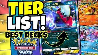 *TIER LIST* The BEST META Decks From Space-Time Smackdown!!! [Pokemon TCG Pocket]