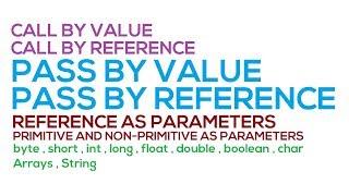 41 - Pass By Value & Pass By Reference in Java (Hindi/Urdu)