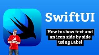 How to show text and an icon side by side using Label – SwiftUI