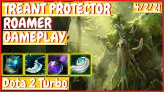 Treant Protector 4/2/21 [ROAMER] [Gameplay DOTA 2 Turbo] 7.32