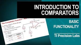 Introduction to comparator functions