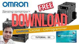 Omron PLC Training 2 - How to Download Omron PLC Software CX Programmer - CX One V4 for FREE