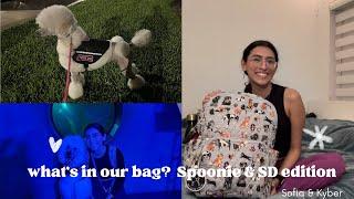 What’s in our bag? Service dog & handler edition!