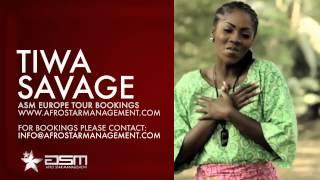 ASM * BOOKINGS EUROPE : TIWA SAVAGE