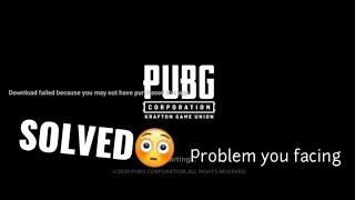 PUBG Mobile installation and OBB setup | Pubg Mobile korean obb setup | Pubg Error Solved