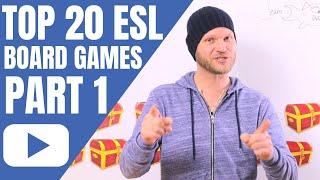 ESL Board Games | Top 20 ESL Board Games | ESL Games for Classroom management | Part 1