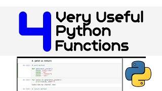 4 Python Functions That Makes Your Life Easier