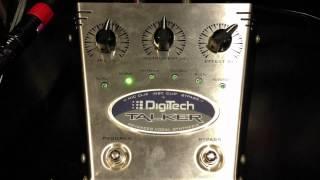 Digitech Talker Advanced Vocal Synthesis Talk Box