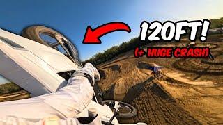 The Scariest Jump of my Life  (HUGE CRASH)