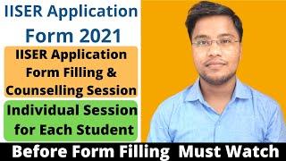 How to fill IISER Application Form 2021 | IISER Admission 2021| IISER SCB Aptitude Test 2021 #IISER