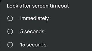 How to change screen sleep & screen lock timeout on Android 12 or 13 phones