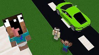 MI HIJO NOOB QUIERE SALTAR DEL TECHO SI NO LE COMPRO UN COCHE - MINECRAFT TROLL