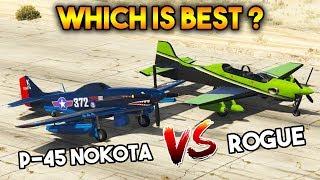 GTA 5 ONLINE : NOKOTA VS ROGUE (WHICH IS BEST PLANE?)