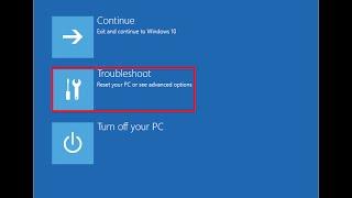 How to recover from system image in WINDOWS 10