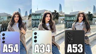 Samsung Galaxy A54 VS Samsung Galaxy A34 VS Samsung Galaxy A53 Camera Test