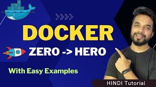 Docker Course For Beginners 2024: Basic to Advance Tutorial  [HINDI] | MPrashant