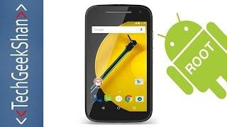 Root Moto E-2nd Gen - 3G | Android Lollipop