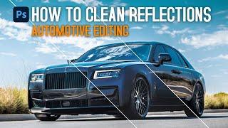 How to remove reflections in a car | Automotive Photography