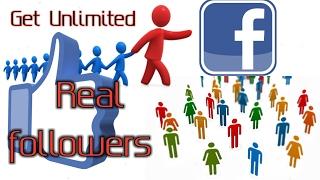 How to get unlimited followers for Facebook | no app | - |Techno AJ|