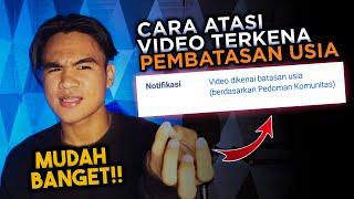 Begini Cara Mengatasi Pembatasan Usia Youtube - Cara Mengatasi Konten Ini Dikenai Batasan Usia.