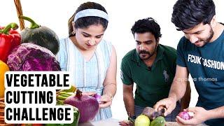 Total Fun! - Vegetable Cutting Challenge - Feat. Jeeva, Lijo - Aparna Thomas