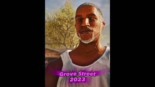 Grove Street 2023 vs Grove Street 1992 [Grand theft Auto] #shorts