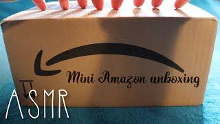 ASMR Amazon unboxing ( soft spoken, LOTS of sleepy cardboard sounds)