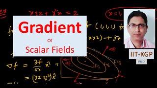 Gradient of Scalar Field in Vector Calculus | Unit Normal Vector to a Surface using Gradient