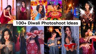 100+ Diwali Photoshoot Ideas 2024 🪔 | Best Diwali Selfie Poses for Girls #diwali2024 #diwali