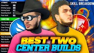 HOW TO MAKE THE TWO BEST CENTER BUILDS IN NBA 2K22! THE BEST BUILDS TO NEVER LOSE IN THE GAME!