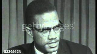 Malcolm X speaking in interview about Cassius Clay