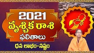 Vrischika Rasi 2021 Telugu | 2021 Rasi Phalalu In Telugu | January 2021 Vrischika Rasi| Scorpio 2021