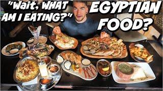 EPIC EGYPTIAN 'FOOD CHALLENGE' / CHEAT MEAL | Trying Egyptian Food | Masrawy | Man Vs Food