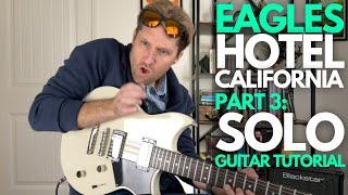 Hotel California by Eagles Guitar Solo Guitar Tutorial - Guitar Lessons with Stuart!